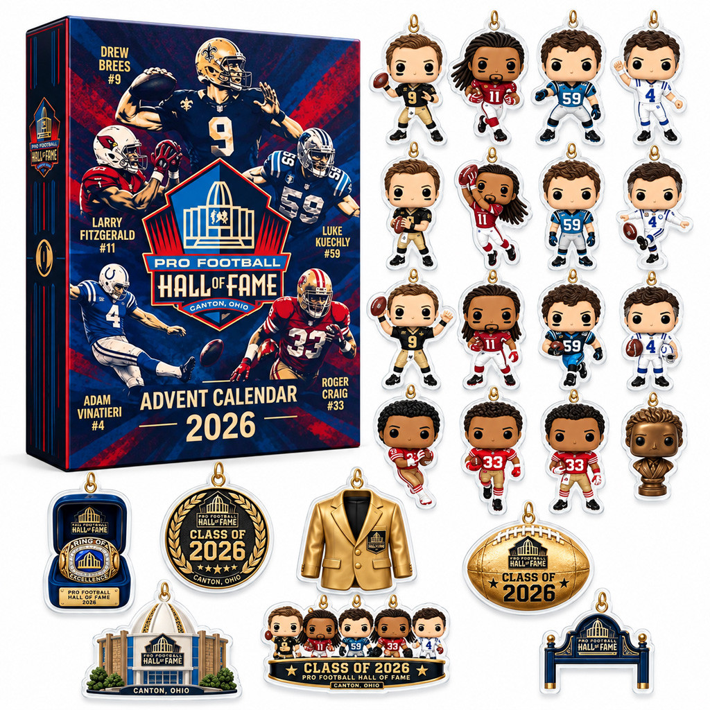 Pro Football Hall of Fame Advent Calendar 2026 for Football Fans
