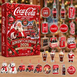 Coca-Cola 140 Years of Sharing Happiness Advent Calendar 2026 for Coca-Cola Fans
