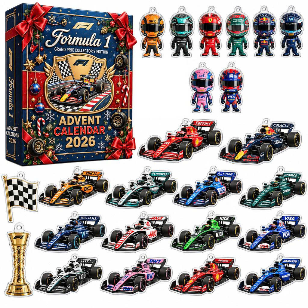 Formula 1 Grand Prix Advent Calendar 2026 for F1 Fans