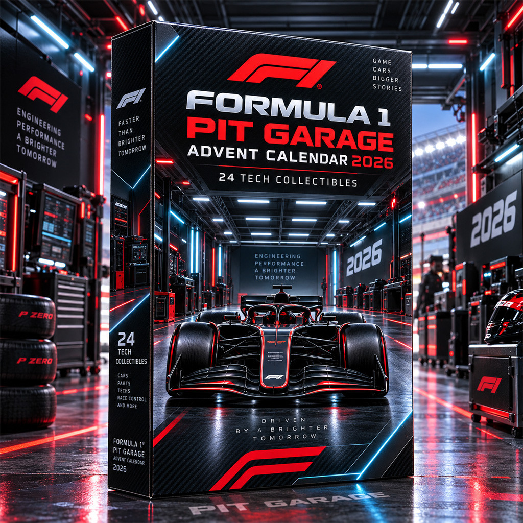 Formula 1 Pit Garage Advent Calendar 2026 for F1 Fans