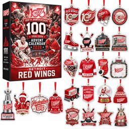 Detroit Red Wings 100th Anniversary 1926-2026 Advent Calendar for Hockey Fans