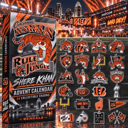 Cincinnati Bengals x Shere Khan Football Advent Calendar 2026 For Bengals Fans