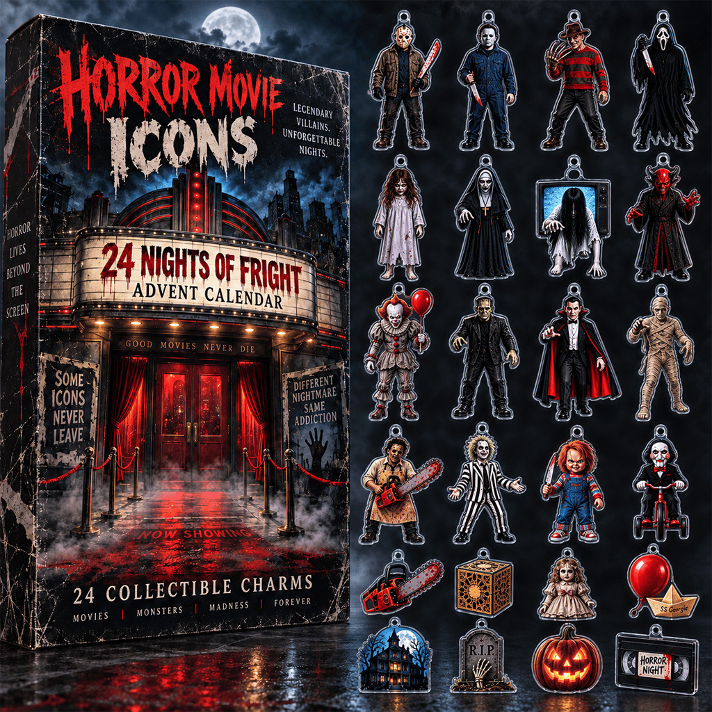 Horror Movie Icons Advent Calendar 2026 For Horror Fans