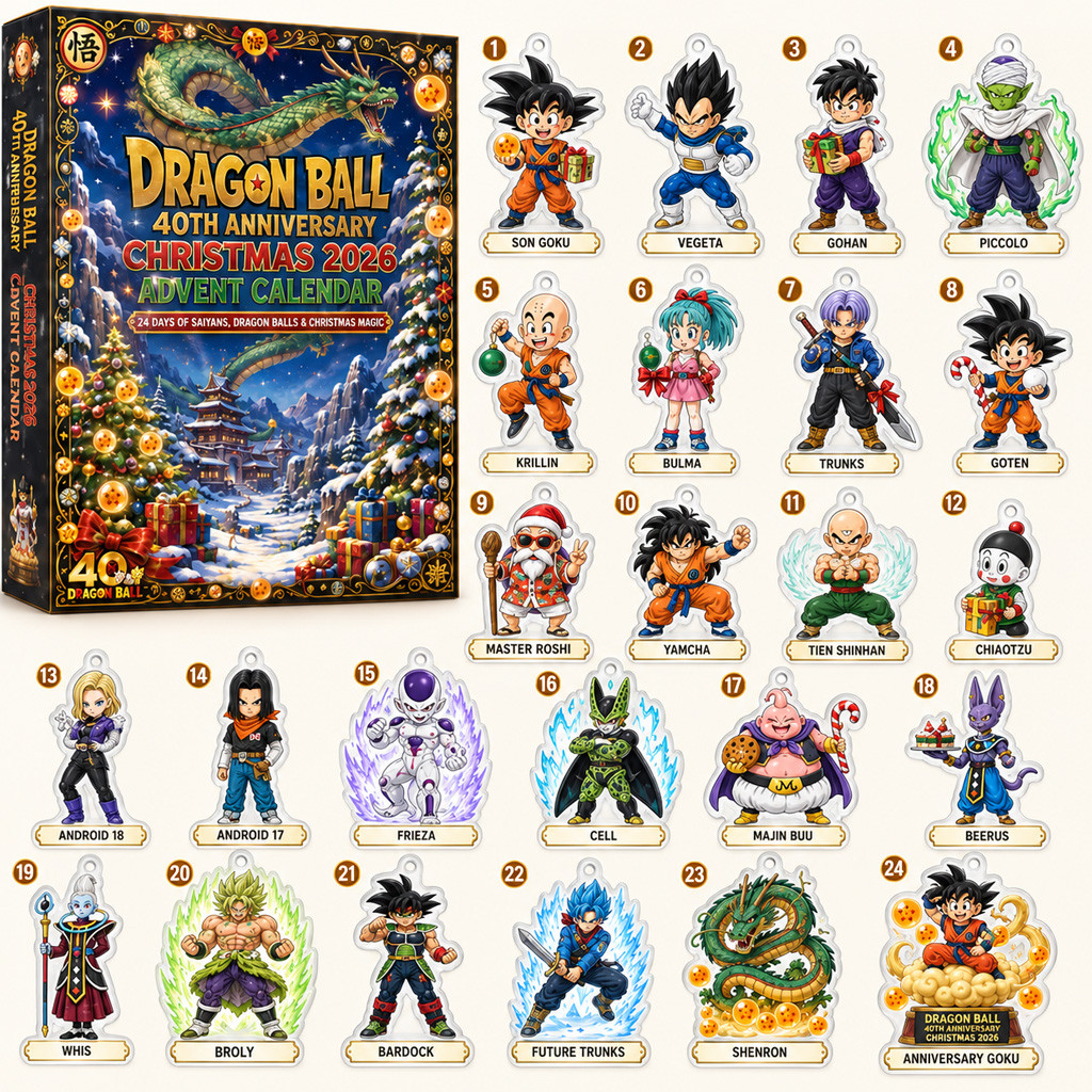 Dragon Ball 40th Anniversary Christmas 2026 Advent Calendar