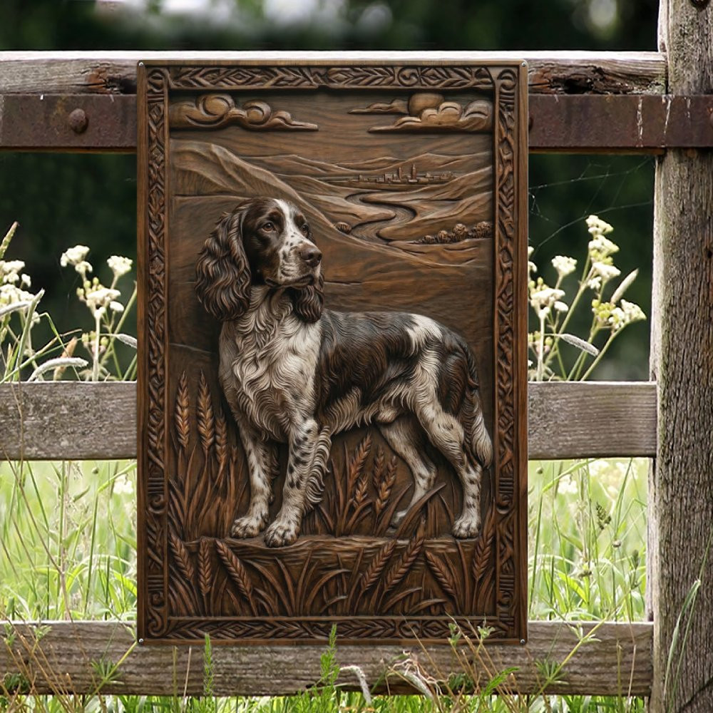 Springer Spaniel Sign English Springer Spaniel Premium Metal Sign - Paw Gift