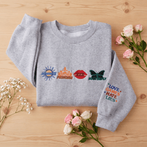 Twisted Series Embroidered Sweatshirt | Book Merch, Booktok Gift for Romance Readers & Book Lovers