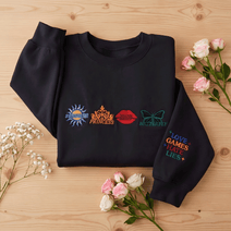 Twisted Series Embroidered Sweatshirt | Book Merch, Booktok Gift for Romance Readers & Book Lovers