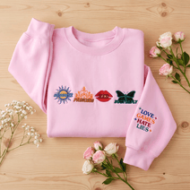 Twisted Series Embroidered Sweatshirt | Book Merch, Booktok Gift for Romance Readers & Book Lovers