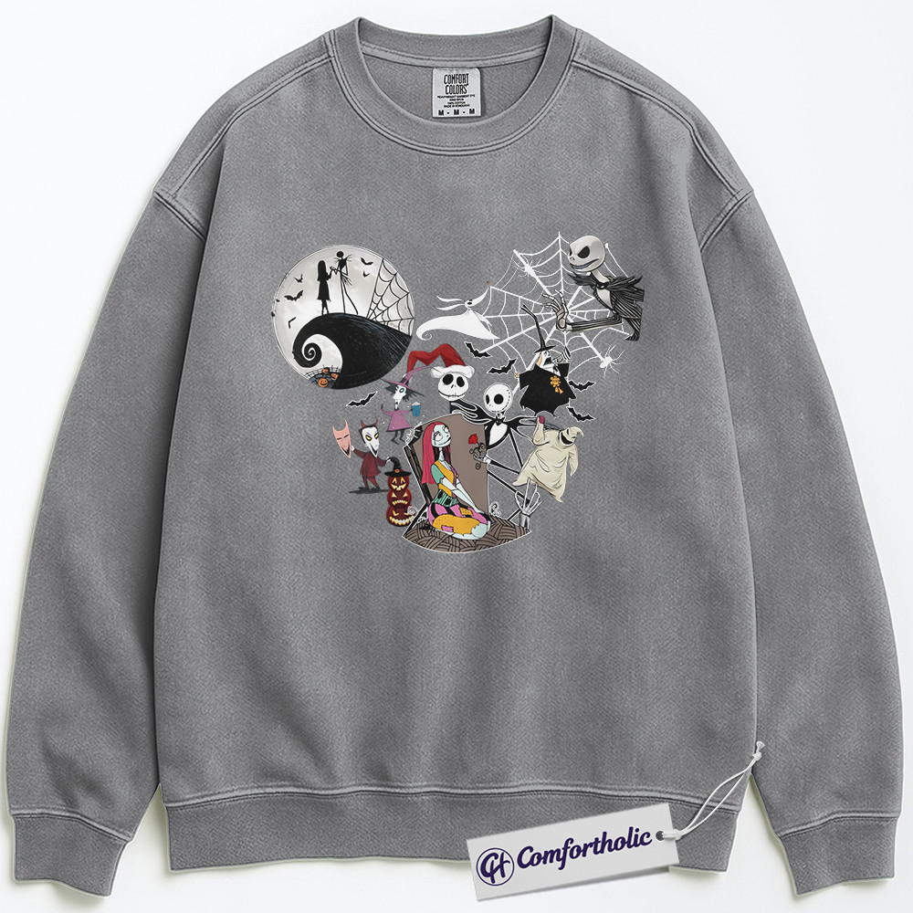 Pullover Animation The Nightmare Before Christmas Sweatshirt, Christmas Pullover, Animate ...