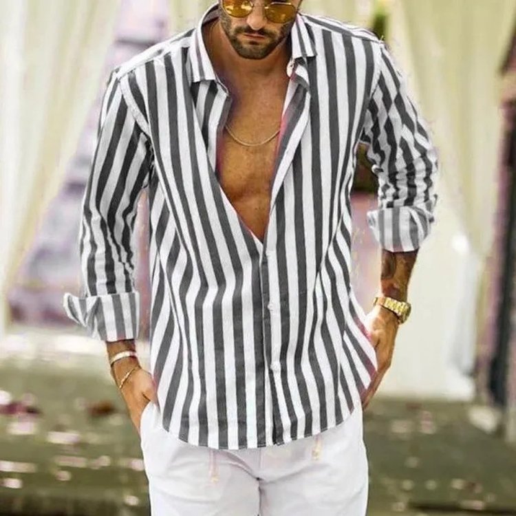 Men's Stripe Shirt
