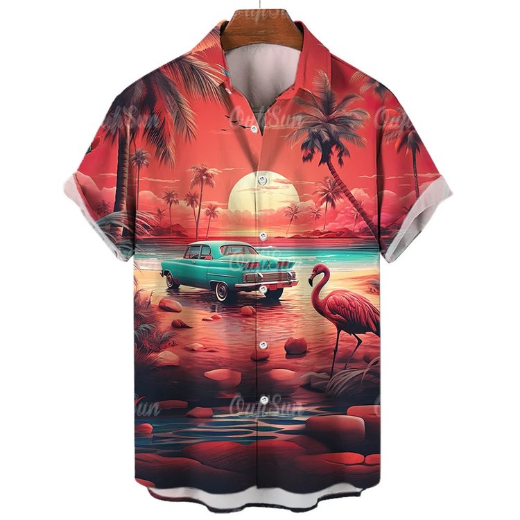 Men's Summer Hawaiian Shirt