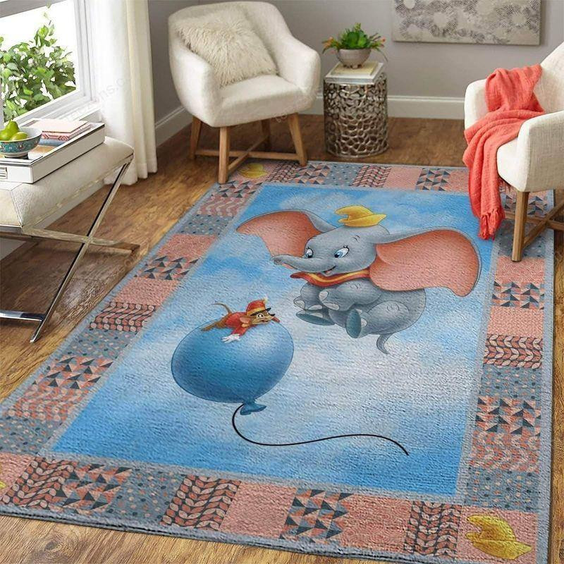 Dumbo Disney 3 Area Rug Carpet Living Room And Bedroom Rug Family Gift ...