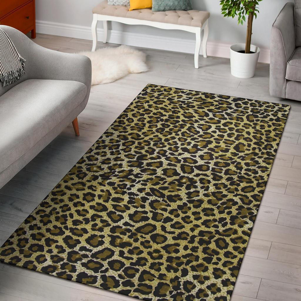 Leopard Cheetah Animal Area Rug - DESIGN2LUX