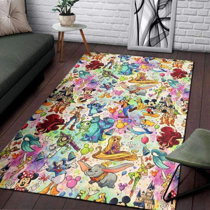 Disney Characters Decorative Floor Rug - DESIGN2LUX