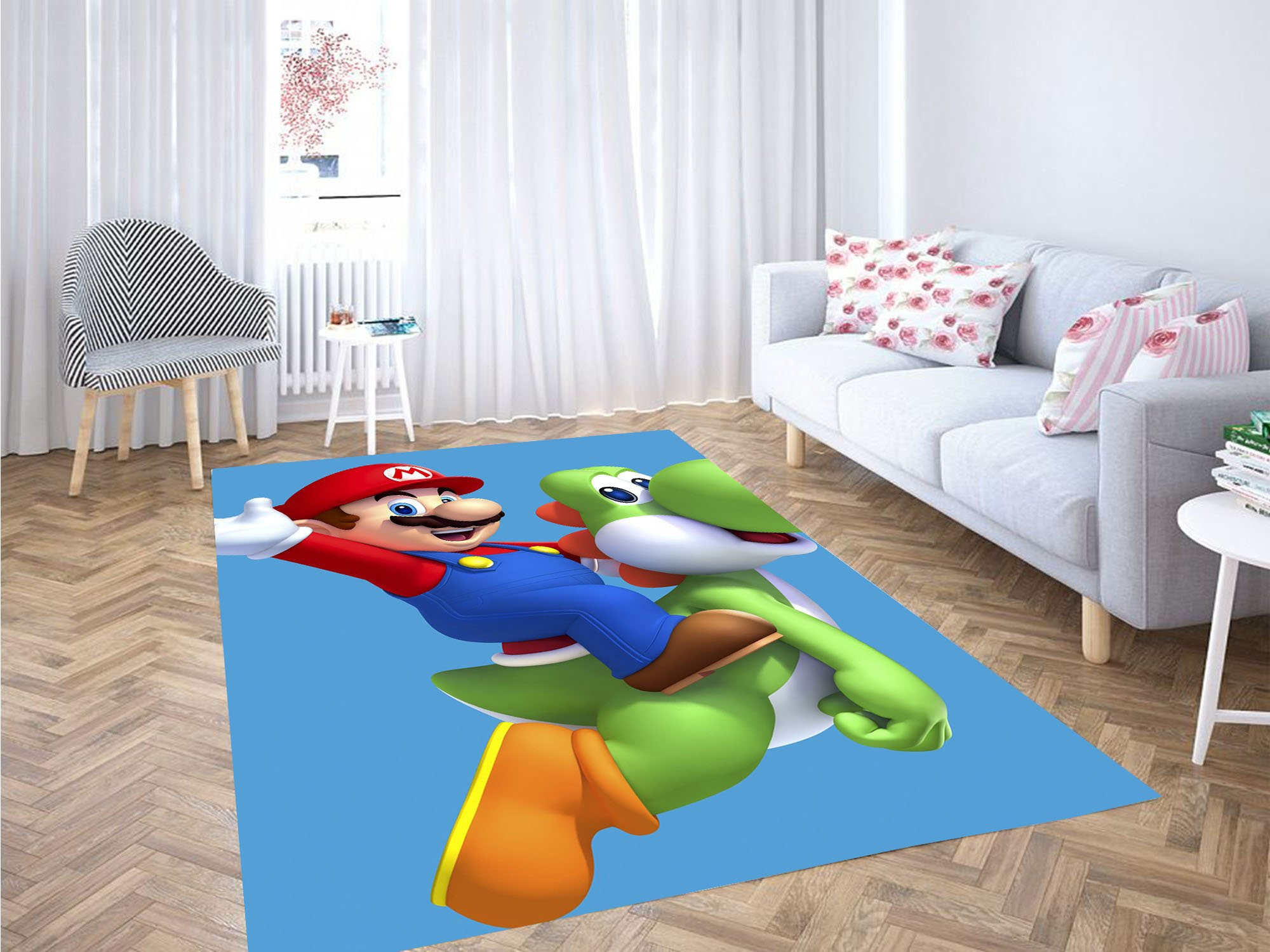 Super Mario 64 Rug New Super Mario Bros Carpet Rug - DESIGN2LUX