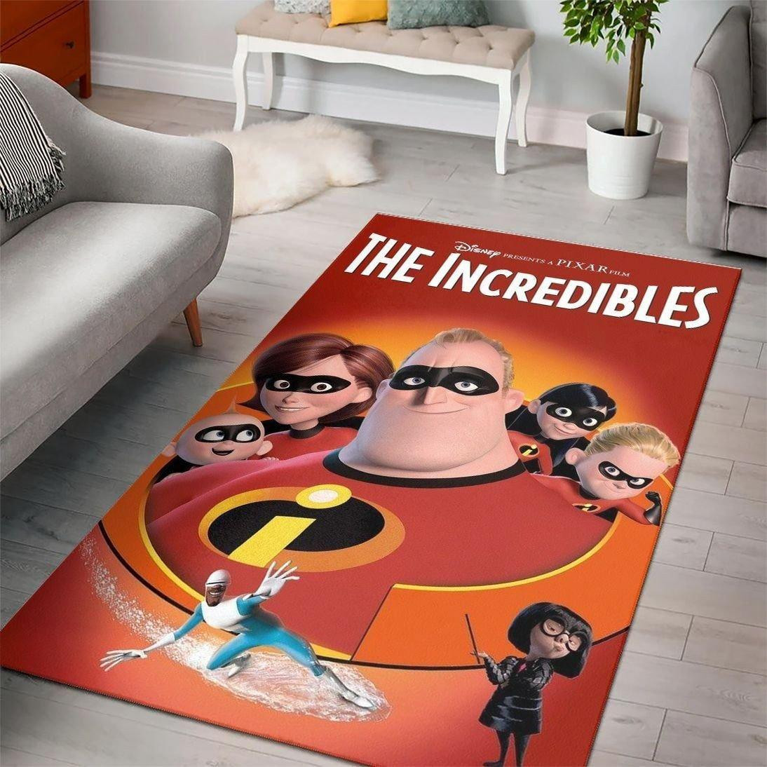 Incredible Disney Movies 13 Fan Gift, Disney Movies Lover Rug Home Dec ...