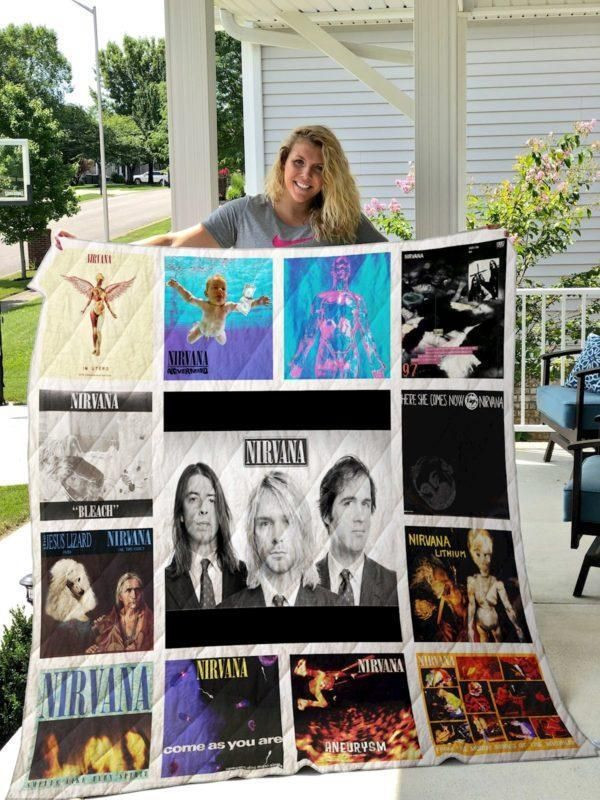 Nirvana Band,nirvana Studio Album Band 269 Gift Lover Quilt Blanket 34 ...
