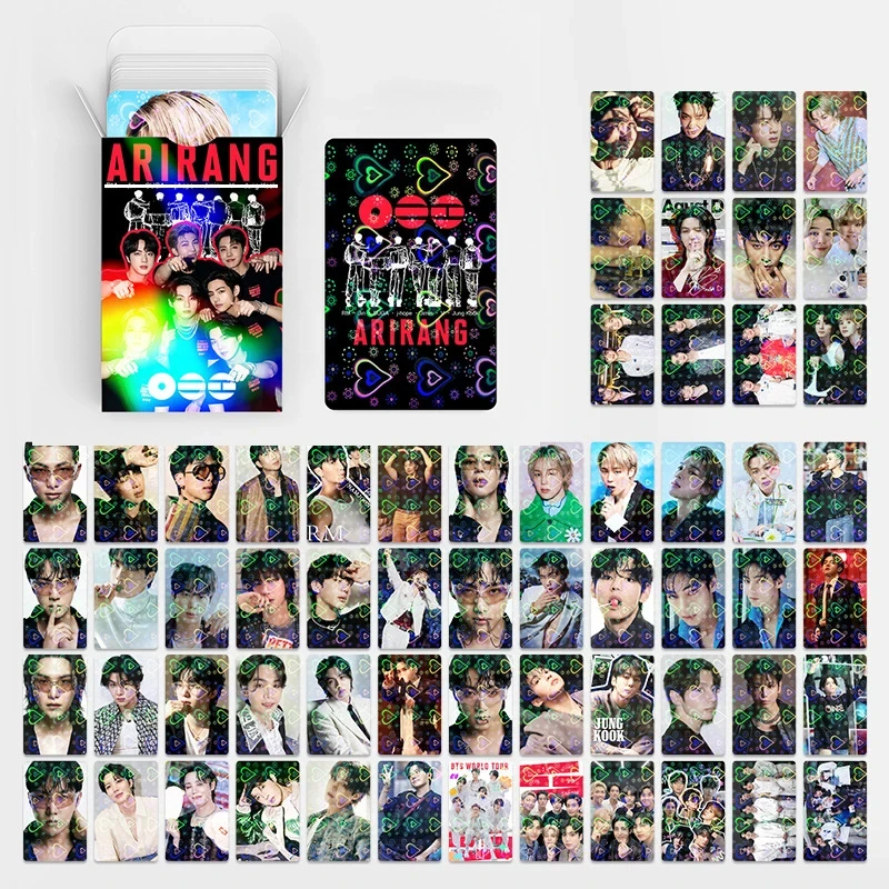 124pcs BTS Arirang Lomo Cards Printed Cards Photocards Photo Fans Coll ...