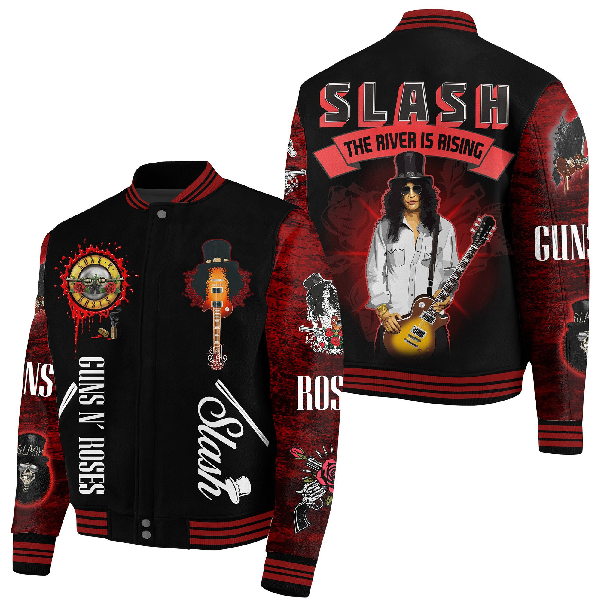 Slash New Bomber Baseball Jacket For Fan - Lauradintino
