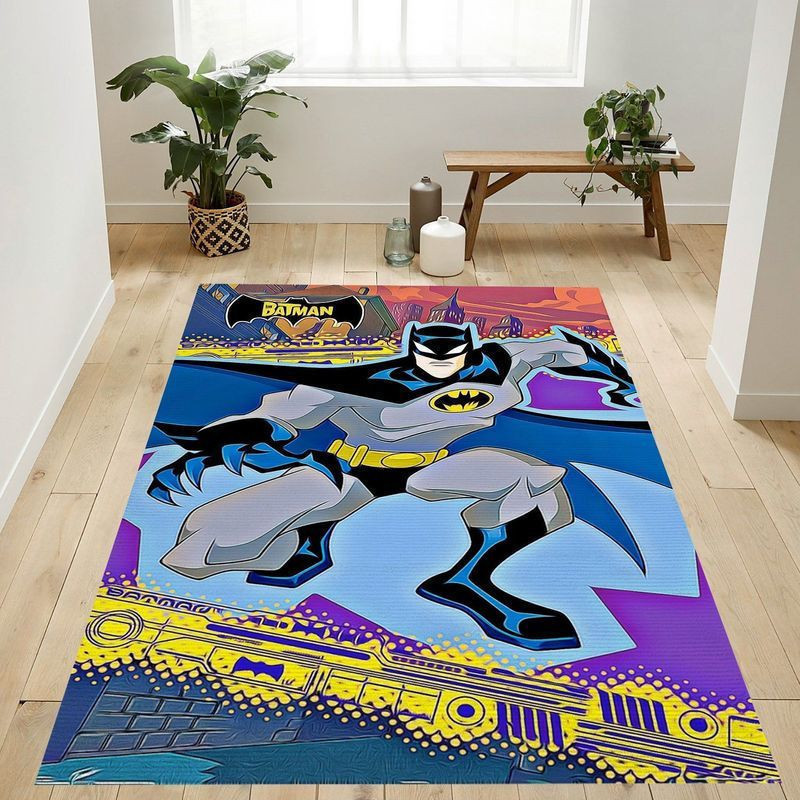 The Batman Riddler Rug Dc Comics Tv Batman The Batman Area Rug Living Room And Bed Room Rug ...