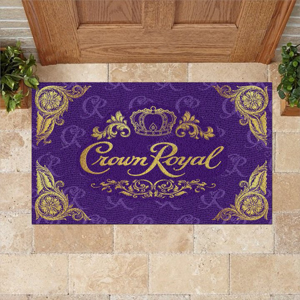 Whiskey Crown Royal Peach Doormat Crown Royal Merchandise Luxury Front ...