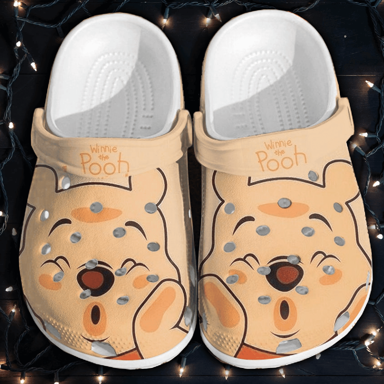 Cute Winnie The Pooh Clogs, Comfy Footwear, Shoes - Lauradintino