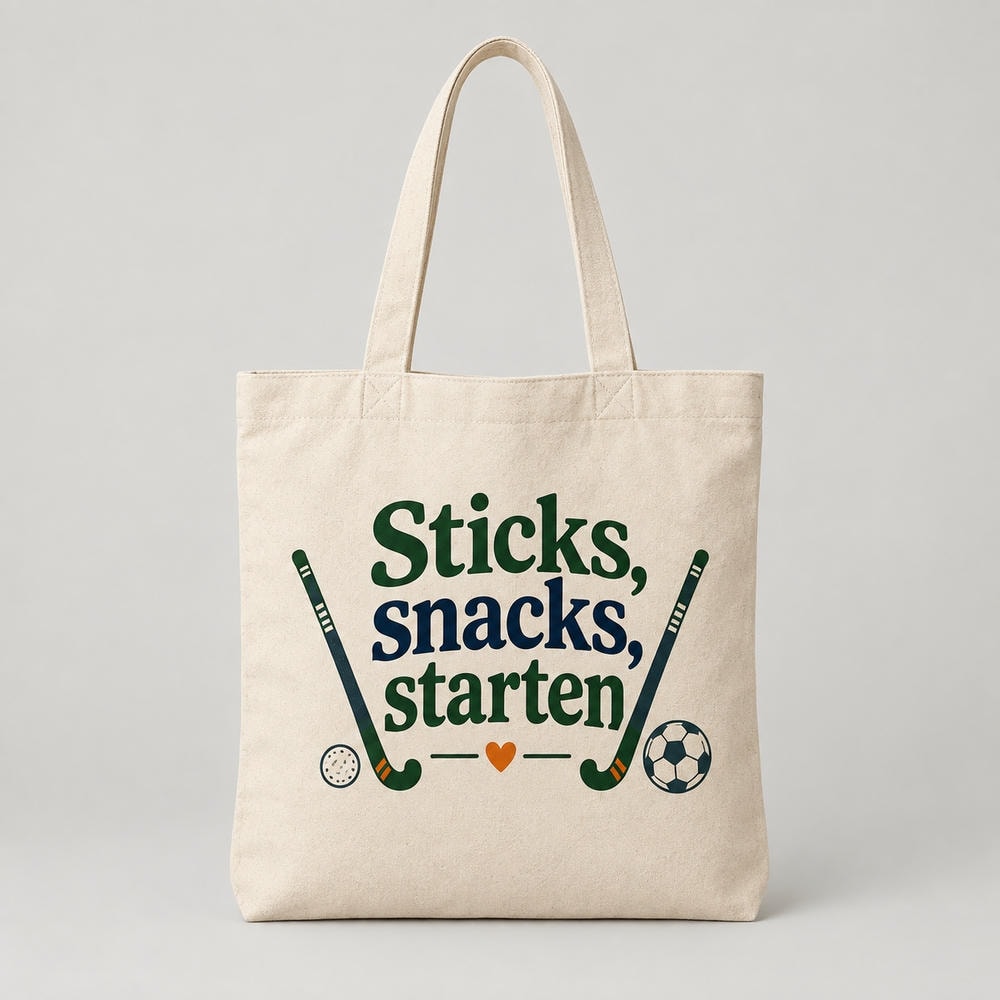 Sticks  snacks  starten — Tote bag
