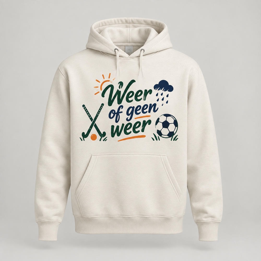 Weer of geen weer — Hoodie