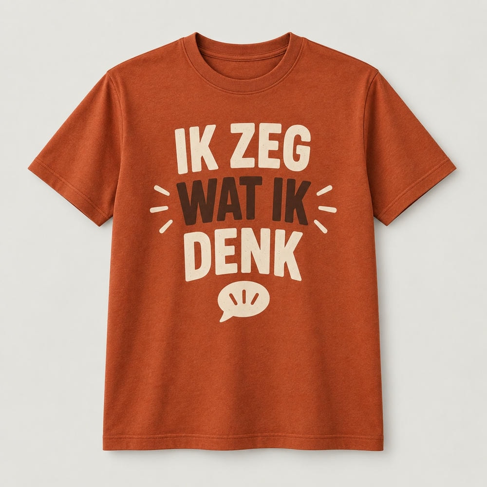 Ik zeg wat ik denk — T Shirt