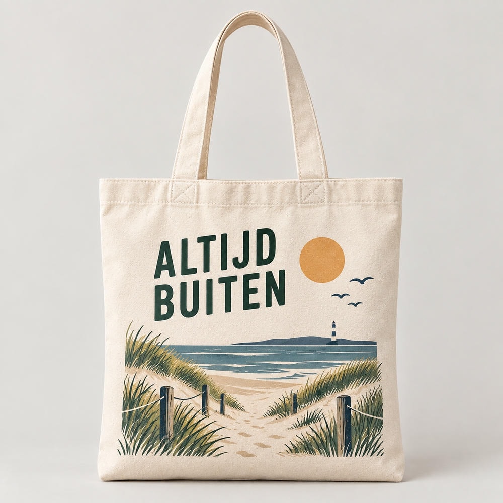 Altijd buiten — Tote bag