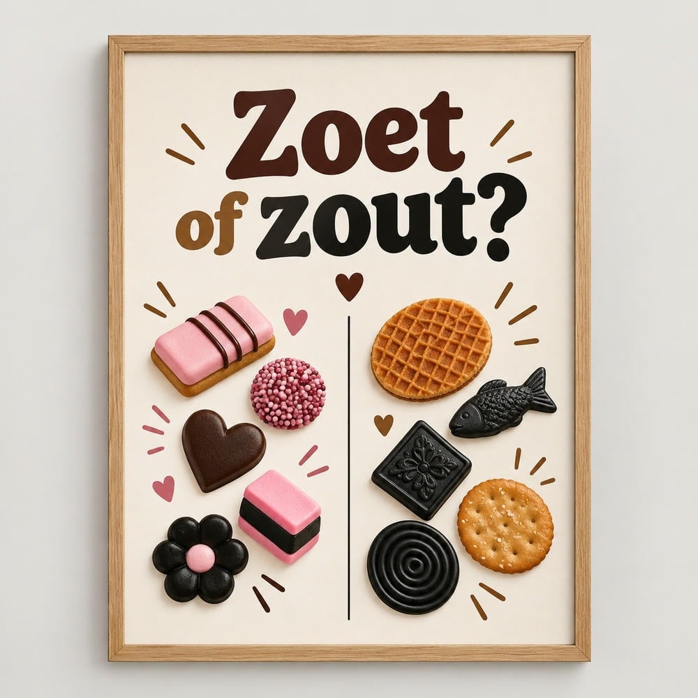 Zoet of zout? — Canvas
