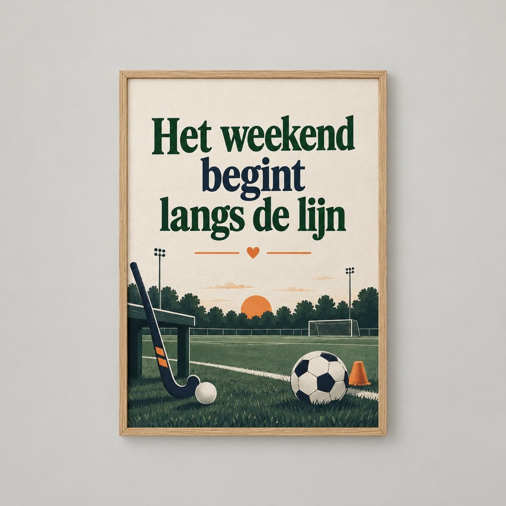 Het weekend begint langs de lijn — Canvas