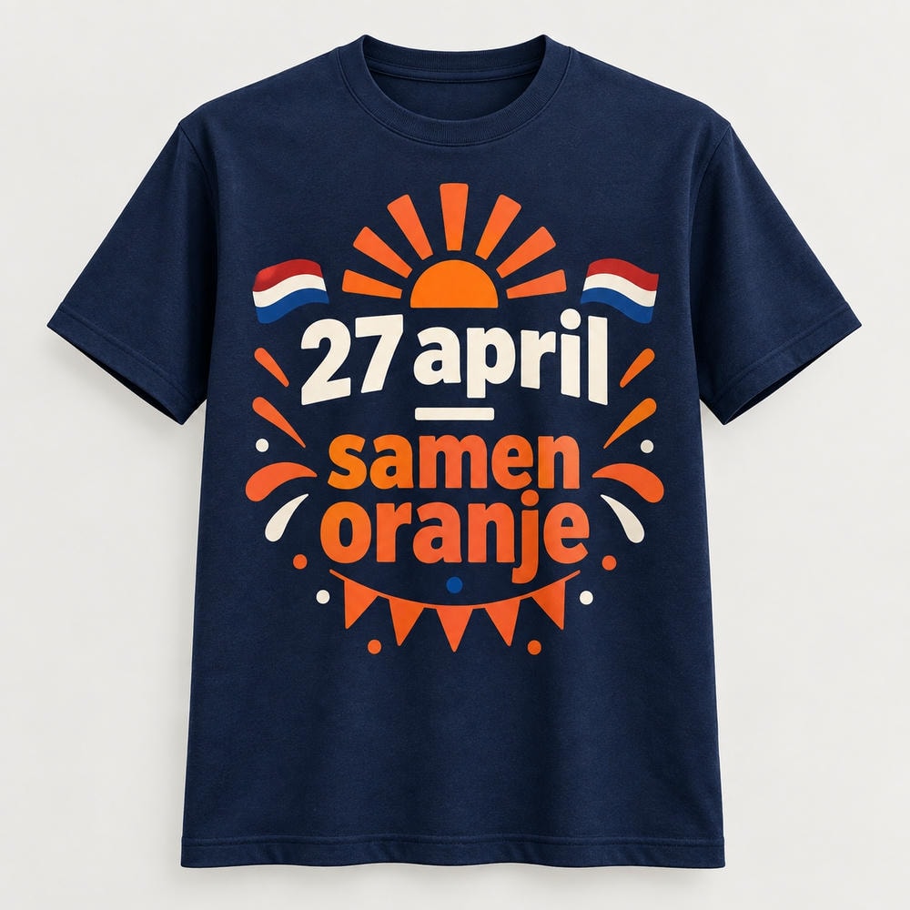 27 april — samen oranje — T Shirt