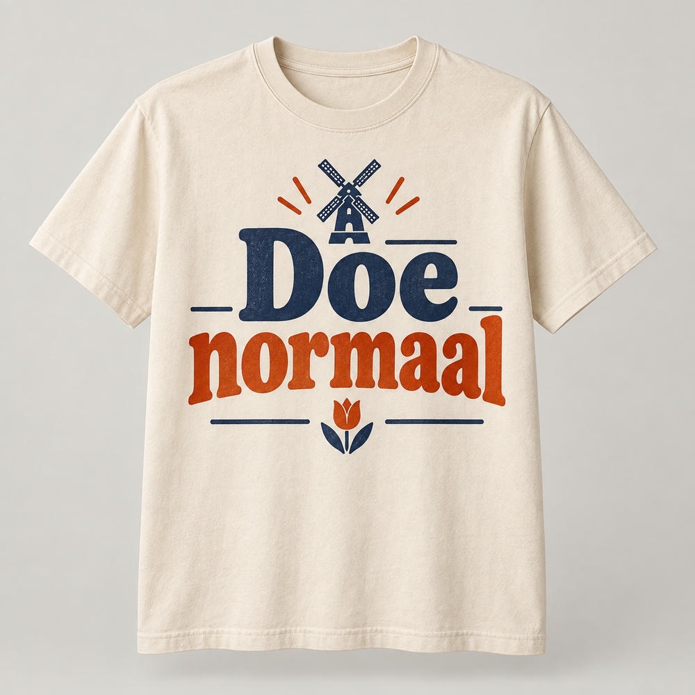 Doe normaal — T Shirt