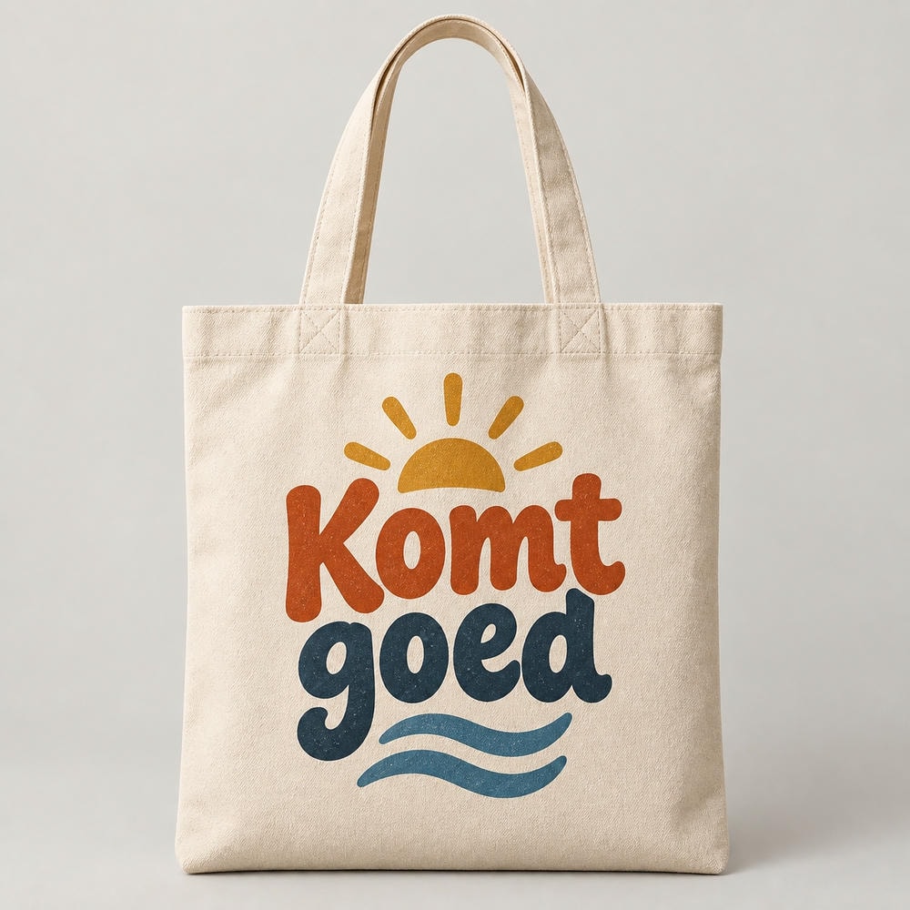 Komt goed — Tote bag