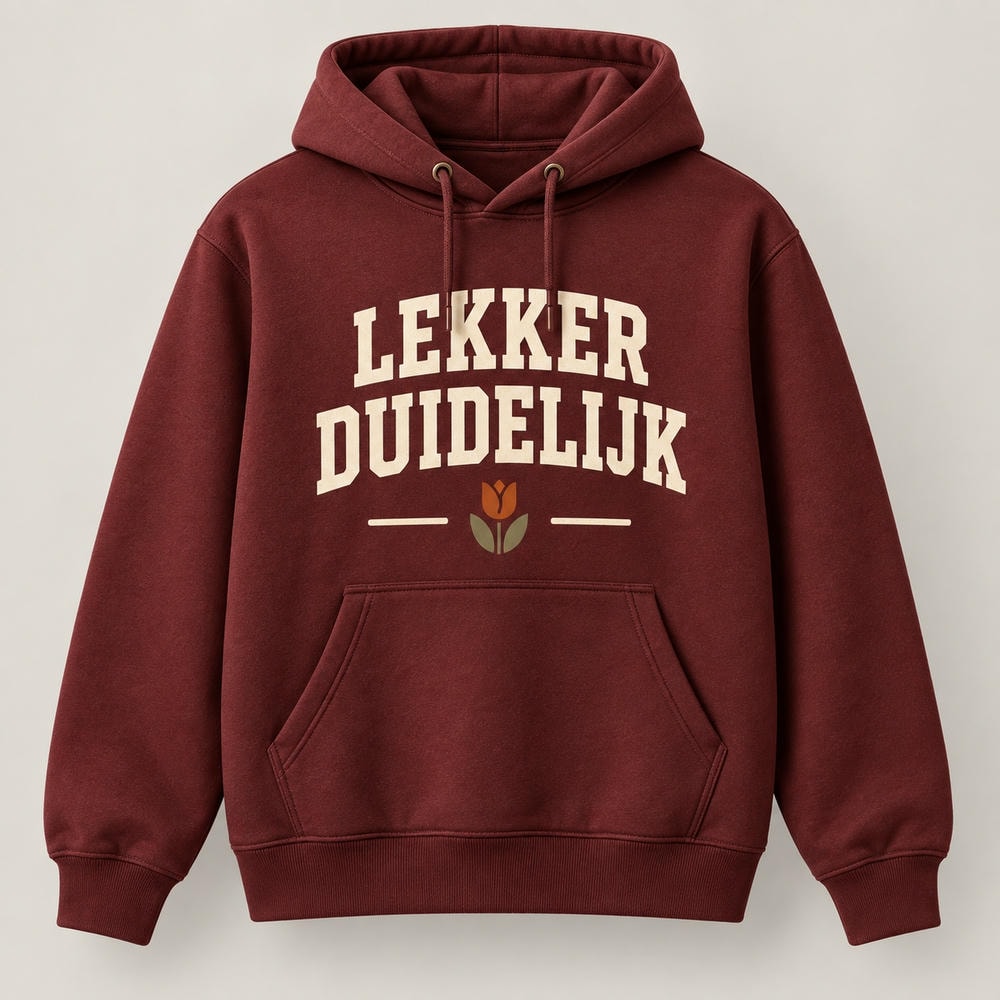 Lekker duidelijk — Hoodie
