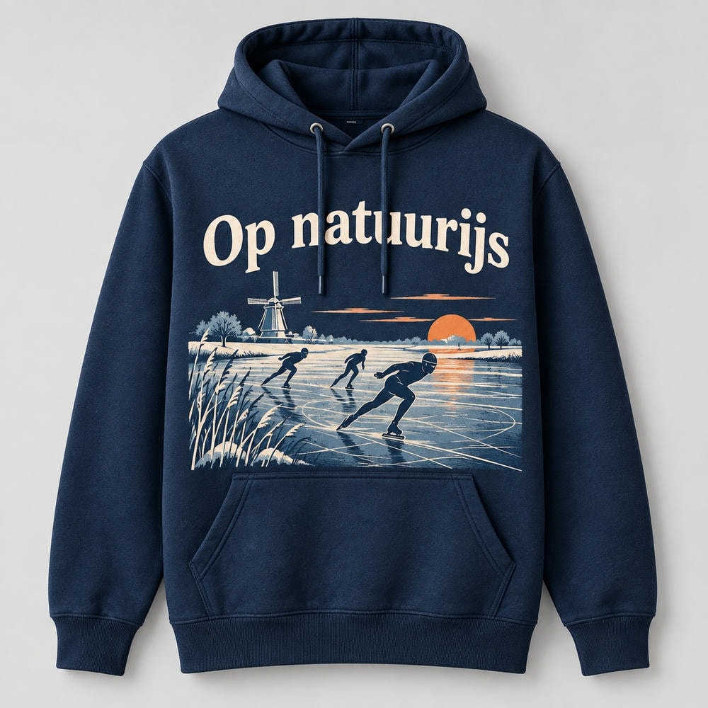 Op natuurijs — Hoodie