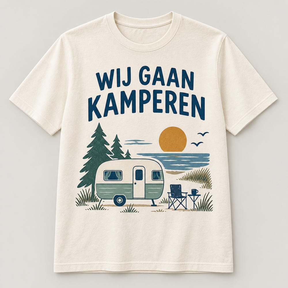 Wij gaan kamperen — T Shirt
