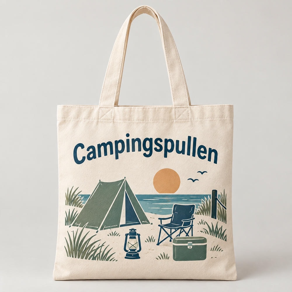 Campingspullen — Tote bag
