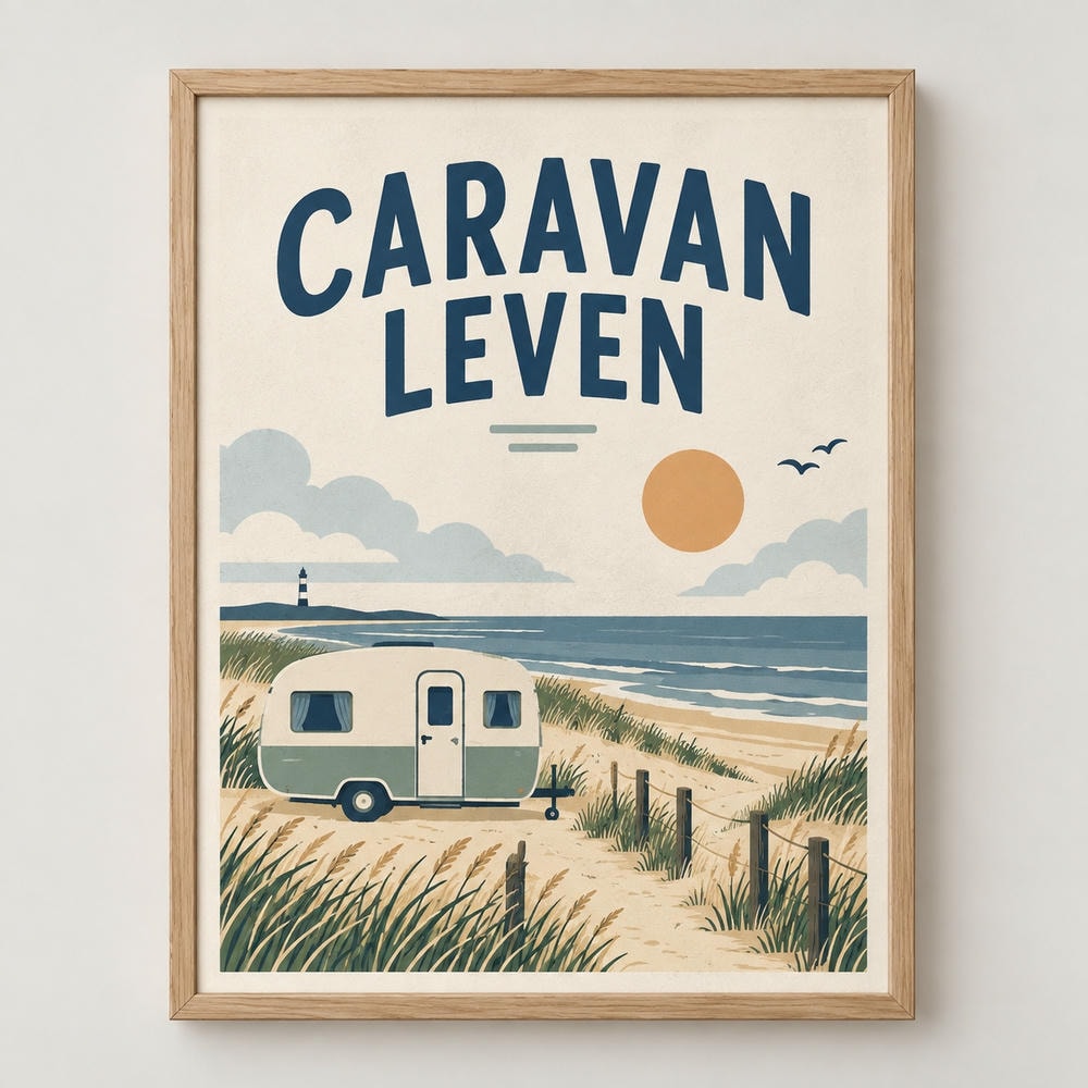 Caravan leven — Canvas