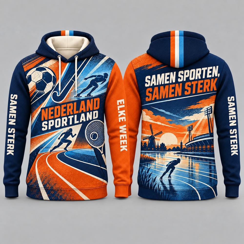 Nederland Sportland — Hoodie