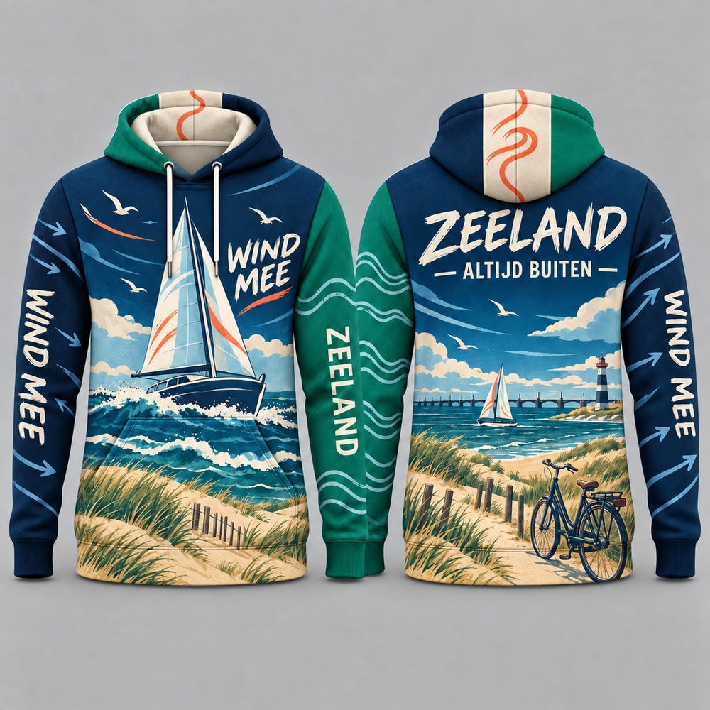 Zeeland — Wind Mee — Hoodie