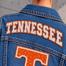 TN Volunteers Denim Jacket - Collar Detail
