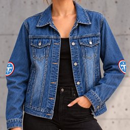 Tennessee Titans Denim Jacket - Front View