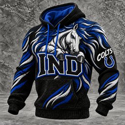 Indianapolis Colts Waffle Hoodie