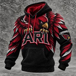 Arizona Cardinals Waffle Hoodie