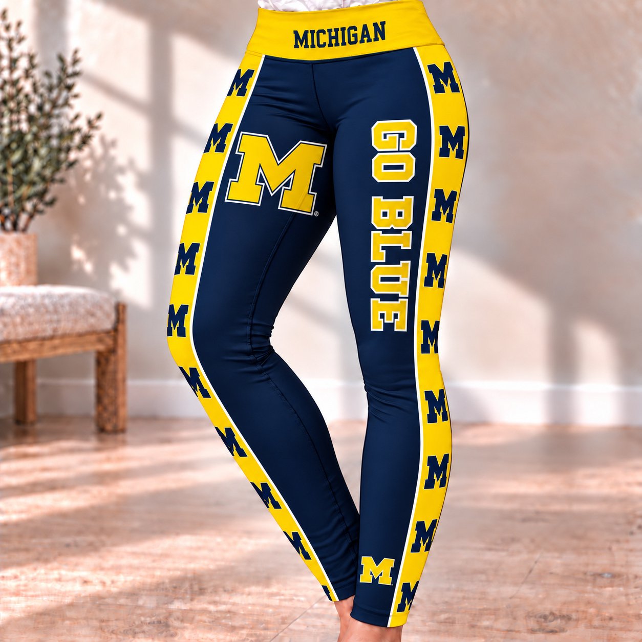 Michigan Wolverines Women's Yoga Pants NKZ015