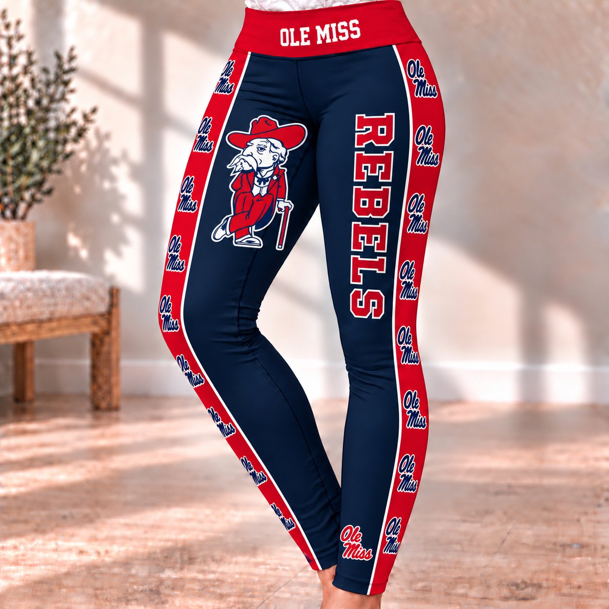 Ole Miss Rebels Women's Yoga Pants NKZ015