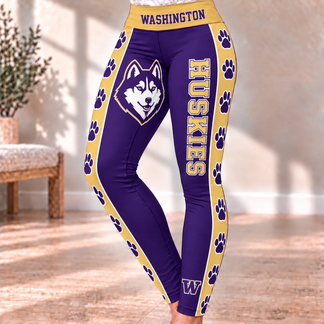Washington Huskies Women's Yoga Pants NKZ015