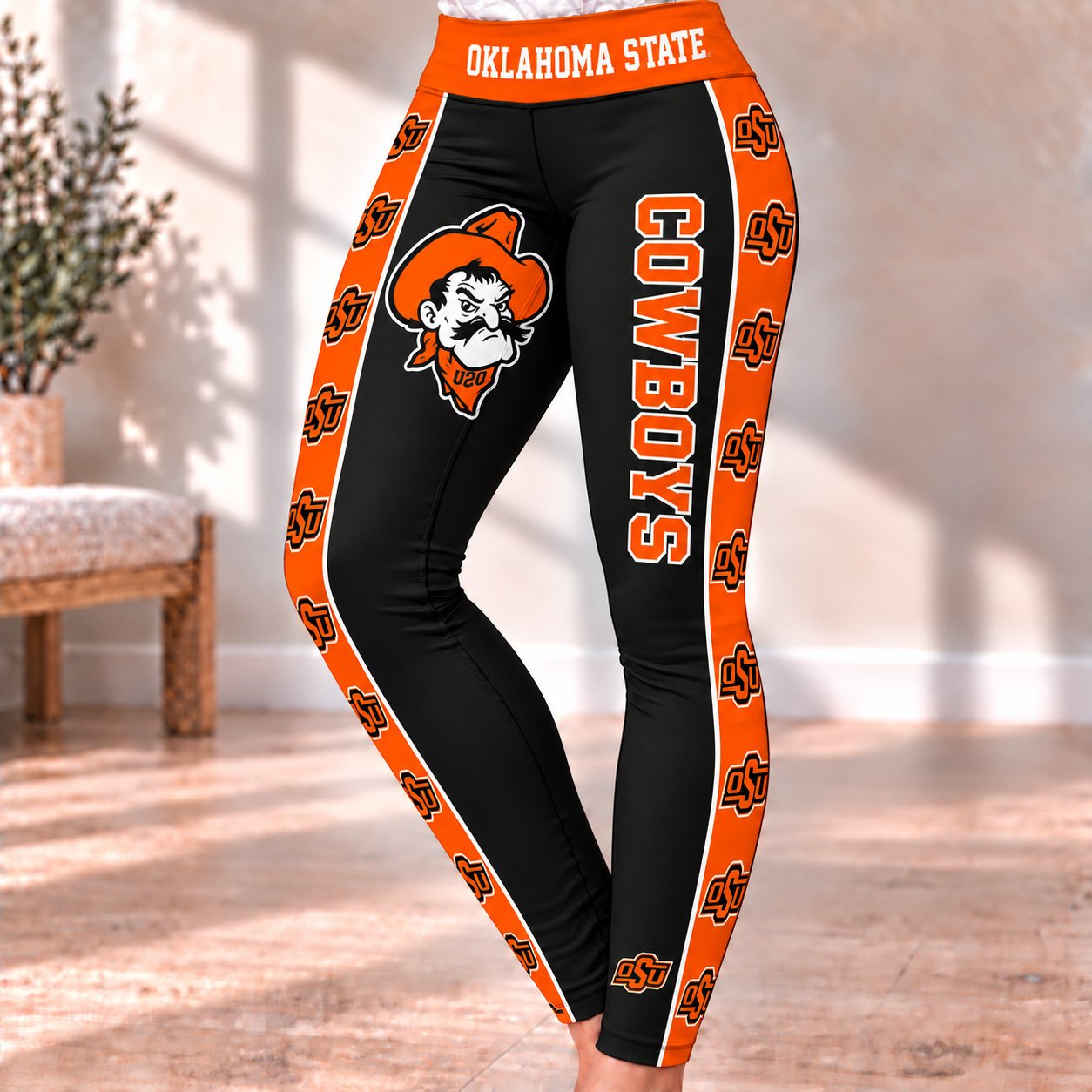 Oklahoma State Cowboys Women's Yoga Pants NKZ015